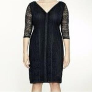 Isabel Toledo x Lane Bryant Lace Black Dress NWT 24W